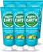 Happy Earth 6 x Crème déodorante Cèdre Citron Vert - 100% Naturel - 40 ml