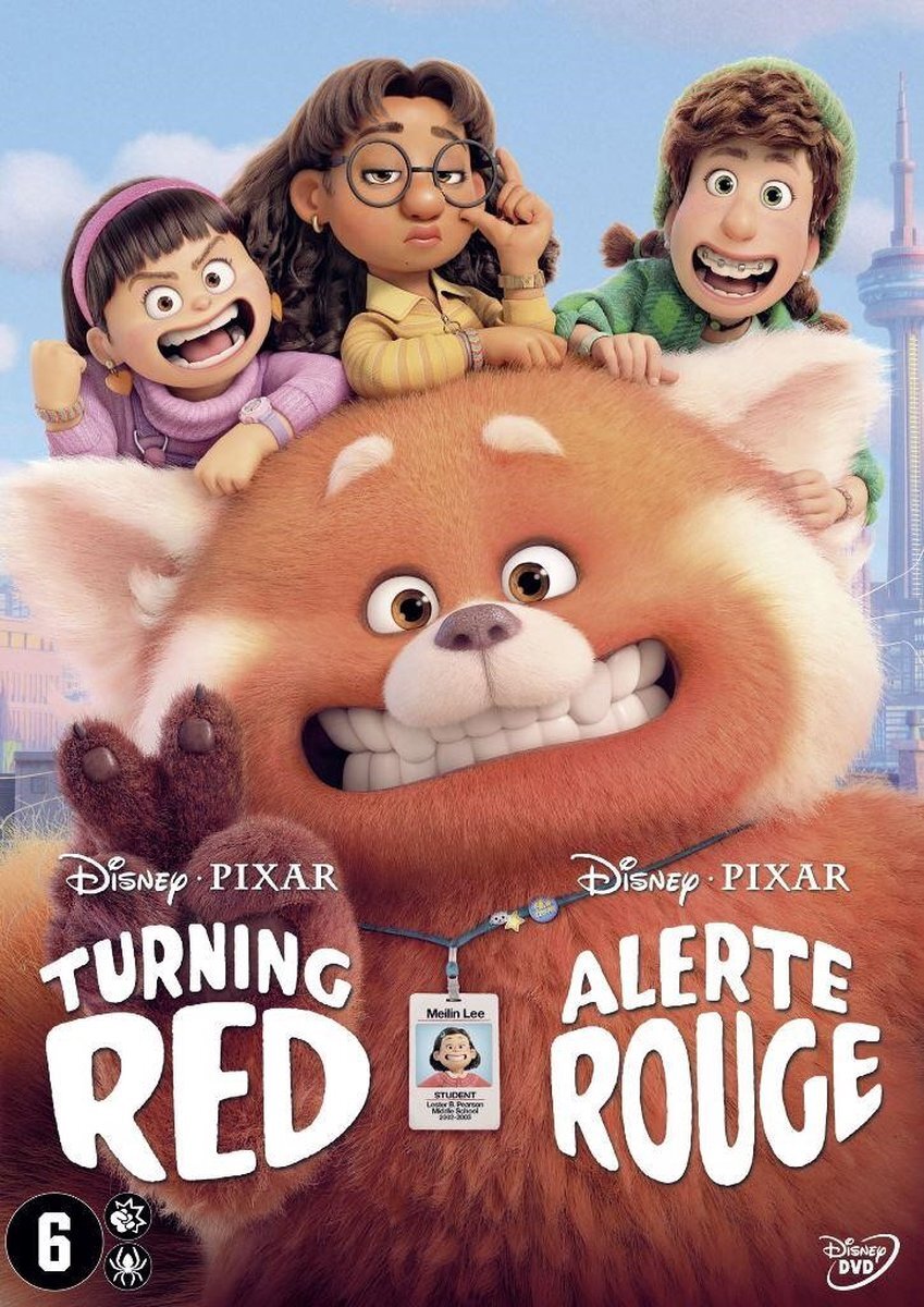 Disney Movies Turning Red (DVD)