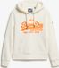 Superdry NEON VL EMB GRAPHIC HOODIE Dames Trui - Maat XS