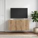 Maison Exclusive - Meuble TV mural, 59,5 x 31 x 30 cm, chêne artisanal
