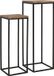 Light & Living Zuil Yarula - Hout/Zwart - Set