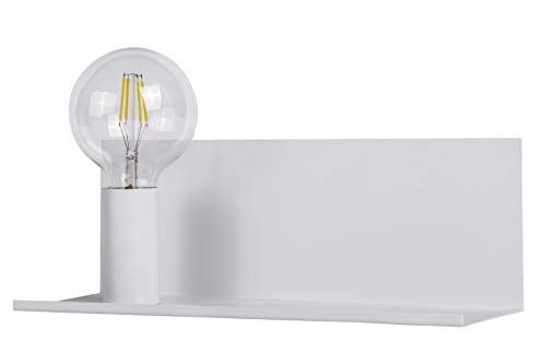 LUSSIOL 350017 Wandlamp - 40 W - Metaal - Zwart