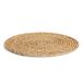 Zeller 27033 placemat, waterhyacint, natuur, ca. Ø 38 cm, tafeldecoratie