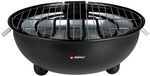 Alpina Elektrische BBQ 1250W - Tafel Barbecue zonder Rook - Barbecuegrill met Grillrooster Ø30cm - Geschikt voor Binnen Gebruik - Zwart