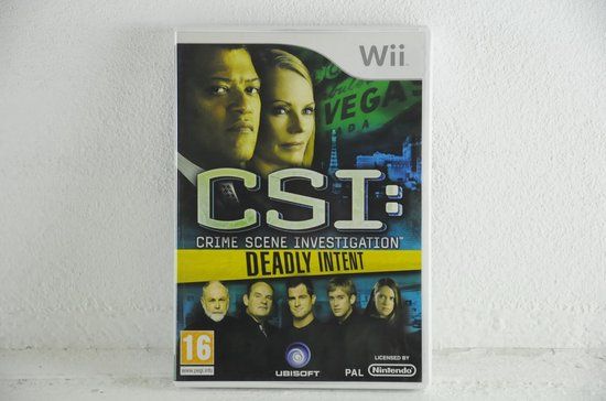 Ubisoft CSI: Crime Scene Investigation: Deadly Intent - Nintendo Wii