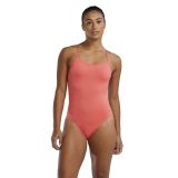 Tyr Durafast Elite Cutoutfit Maillot de bain Uni Rouge, Rose 34 Femme