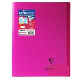 Clairefontaine Koverbook notitieboek 24x32 cm - 96 pagina's - Roze