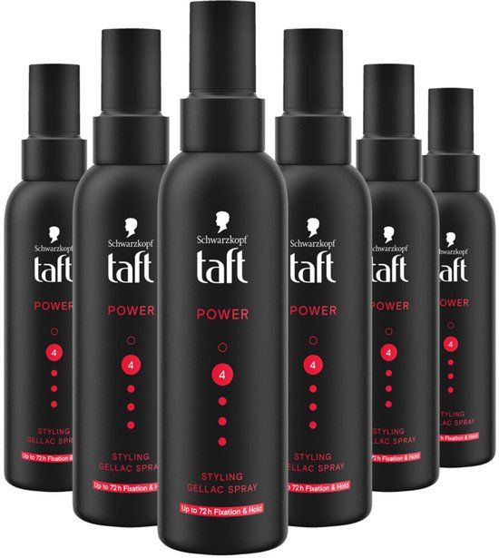 Taft Styling Power Haarspray - 6 x 150ml - Voordeelverpakking