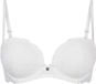 Hunkemöller Dames Lingerie Voorgevormde strapless maximizer beugel bh Marine - Wit - maat D70