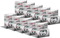 AgfaPhoto LeBox Black&White Disposable Camera Pack - 10 Cameras, 27 Photos Each, 31mm Lens, Grey