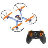 Revolt RC Drone met Verlichting - Afstandsbestuurbare Night Hawk PRO Stuntdrone met 16 Stunts en Anti-Drift-Sensor - Syma Beginnersdrone voor Kinderen -Met Automatische Landing - USB-Oplaadbaar