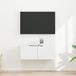 Maison Exclusive - Meuble TV, 2 pièces, blanc, en panneaux de fibres de bois