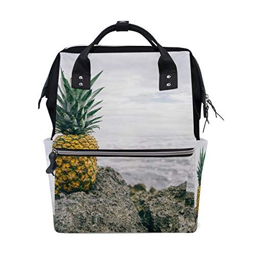 FANTAZIO Mummy tas rugzak Ocean Fruit ananas foto schooltas