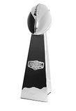 DRAFT NOW Fantasy Football Trophy - 14 INCH Large - Chrome Replica Trofee gemaakt voor Fantasy Football Champions