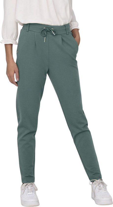 ONLY - ONLPOPTRASH EASY COL PANT PNT NOOS Dames Broek - Dark Forest - M/30