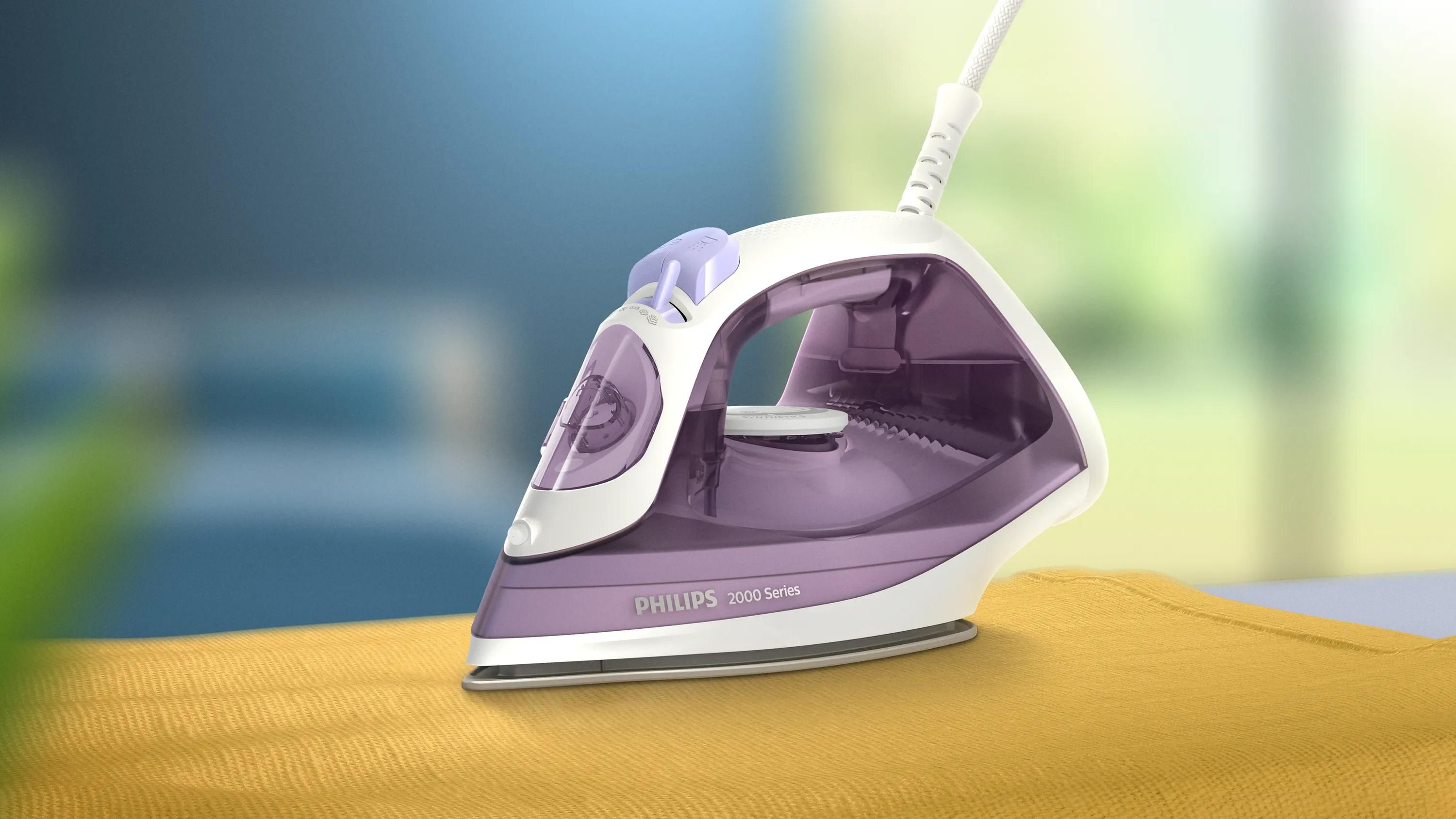Philips 2000 series DST2020/30 Steam Iron - Ceramic Soleplate - 2000W