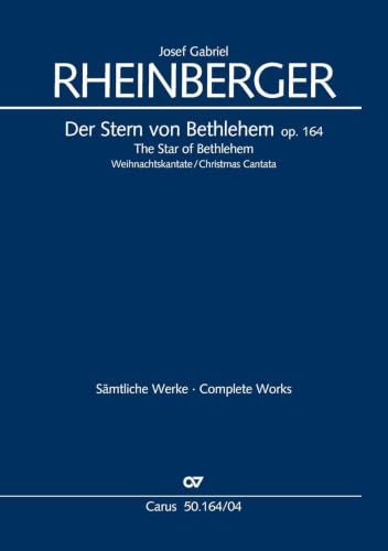 Der Carus-Verlag Der Stern von Bethlehem (Klavierauszug)