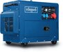 Scheppach Dieselgenerator SG5200D - 5000W - 7,7pk - Stroomgenerator - Aggregaat met 1x 400V-uitgang, 2x 230V en 1x 12V