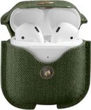 Twelve South AirSnap AirPods Hoesje met Karabijnhaak, Olijfgroen