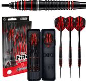 Harrows FIRE HIGH GRADE ALLOY 22GR Steeltip Dartpijl ZwartGoud