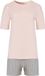 By Louise Dames Korte Pyjama Set Shortama Roze - Maat S