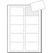 SIGEL T1170 actie: bedrukbare visitekaartjes 3C zoals LP795: 100 stuks + 20 gratis, hoogwit, gladde snede rondom, 225 g, 85 x 55 mm