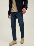 JACK&JONES - JJICHRIS JJORIGINAL AM 298 Jeans - Blauw - Hommes - Loose Fit - Coton/Chanvre
