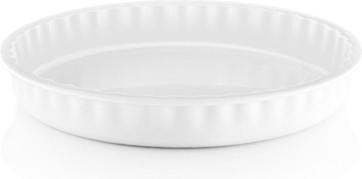 Eva Trio taartvorm Legio medium 24 x 4 cm porselein wit