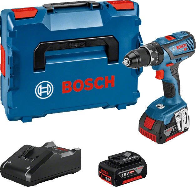 Bosch GSB 18V-28 Professional Accu-klopboormachine - Zwart/Blauw - Incl. 2 Accu's
