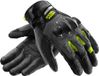 Rebelhorn Defender Motorhandschoenen - Zwart/grijs/geel - Maat S