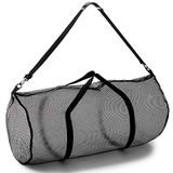 Champion Sports Mesh plunjezak met rits en verstelbare schouderriem, 38 x 91 cm