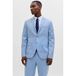 JACK & JONES PREMIUM colbert met wol blauw