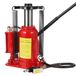 Ouvre-bouteille/cric - Lucht-hydraulique - 20 tonnes - Plage de levage 26–51 cm - Pneumatique et manuel - Convient aux camions, SUV, camping-cars - Métal