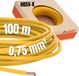 LAPP 4510112 Draad H05V-K 1 x 0.75 mm² Geel 100 m