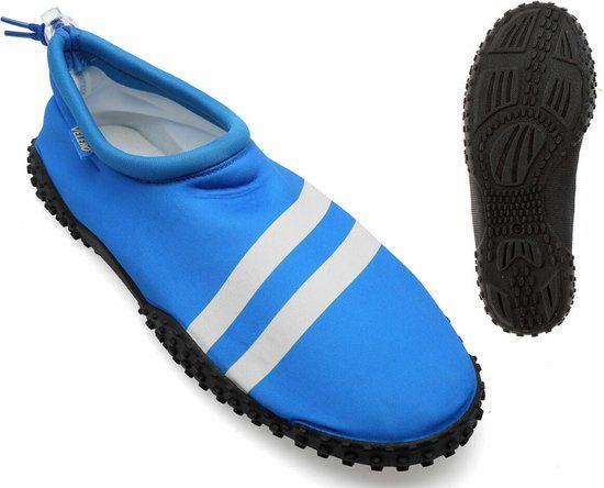 Slippers Lines Blauw - Maat 43 - Unisex
