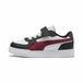 Puma CAVEN III AC+ PS Sneaker, Black-Team Regal RED White, 1 UK Enfant