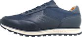 Bugatti Cirino : chaussures de sport pour hommes, lacets, couleur bleue, style décontracté