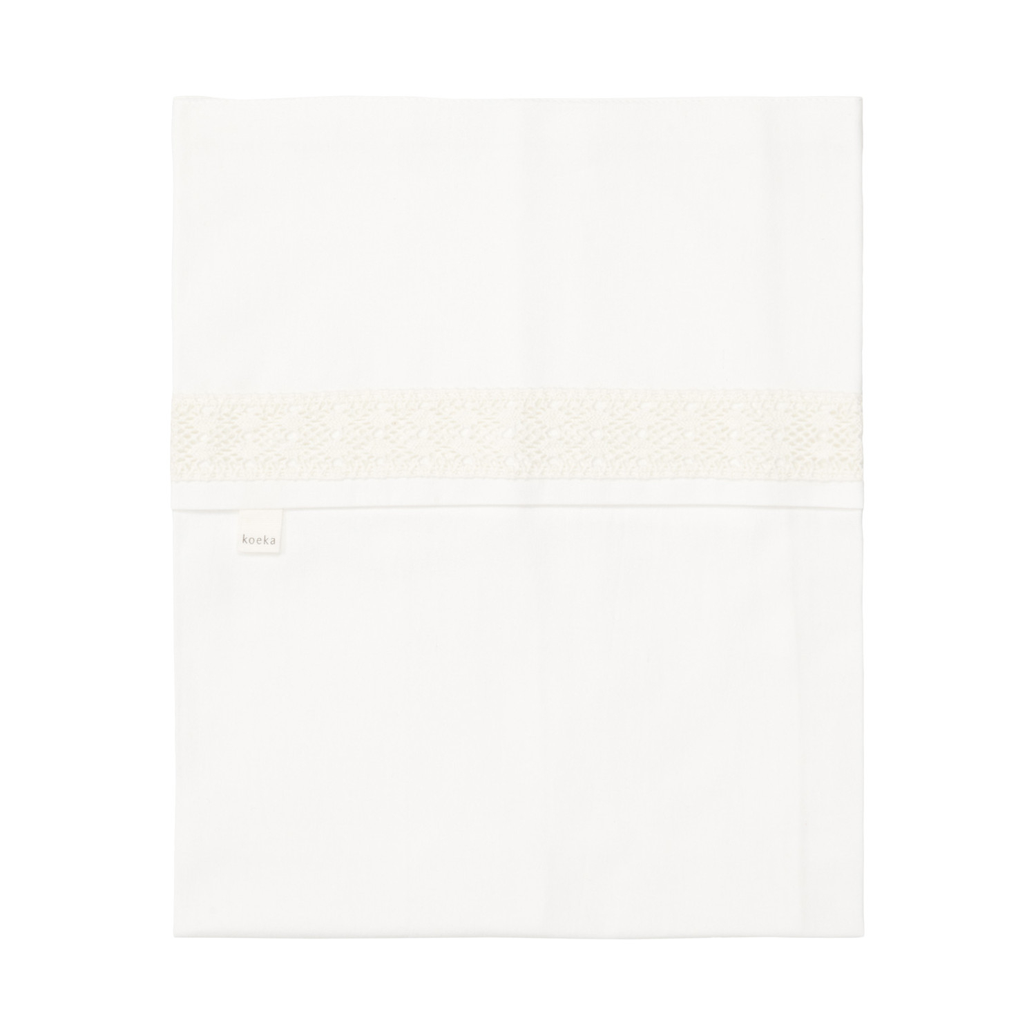 Koeka Nostalgia Ledikantlaken Warm White 110 x 140 cm gebroken wit, warm white