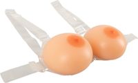 Cottelli Accessoires Strap-on Silicone Breasts Skin Color Light