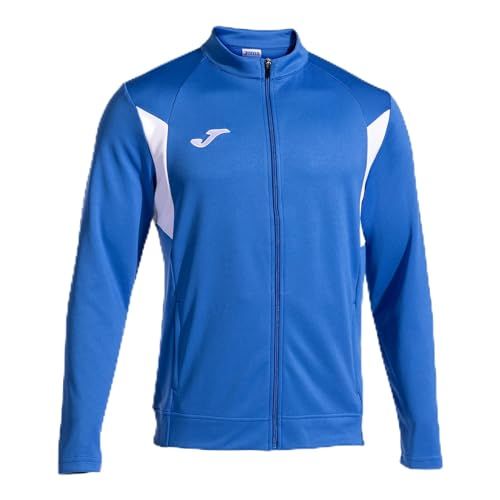 Joma Winner III Men's Sweatshirt - White (Royal White) - Zip - 5XS