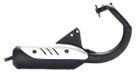 SITO PLUS Leovince Sitoplus Honda Sj 50 Bali Ref:0562 Gehomologeerd Stalen Full-line Systeem Zilver