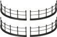 Luville 2026 Luville - Fence Black Round - Set van 4