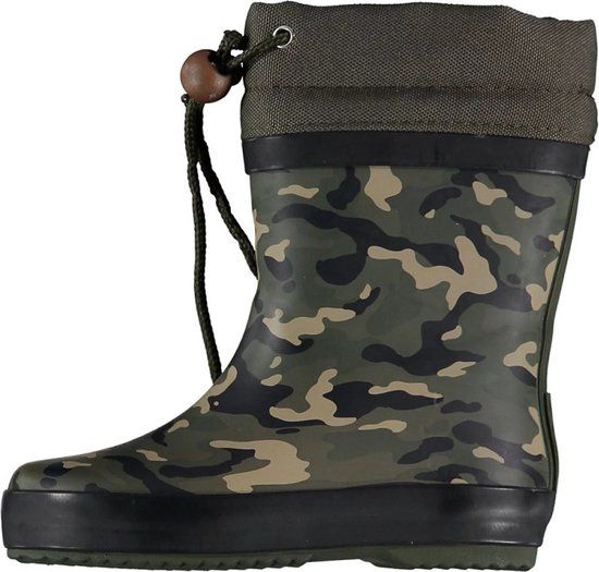 Xqboots Boys' Lined Boots - Rain Boots - 22 - Camouflage