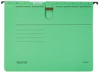 Leitz Alpha 19843015 Suspensie Bestanden voor Professionele Filing Pack van 5 Gekleurde Kaart Geel Groen