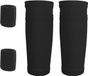 Allecto Plus - Ensemble de chaussettes de football et de bandeaux | Noir | Pointure 26 | Polypropylène | Hommes | Uni | Convient à plusieurs sports | Enfants