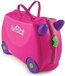 Trunki Trixie Ride-On Handbagage Koffer - Lila - 46 cm