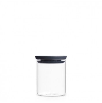 Brabantia Voorraadpot - 0.6L - Glas - Transparant - 13cm