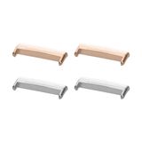 kwmobile verbindingsadapter horlogebandje geschikt voor Fitbit Versa 4 / Sense 2 / Versa 3 / Sense - Voor 20mm bandjes - Set van 4 - Geen gereedschap nodig