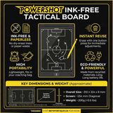 POWERSHOT® tactisch paneel voetbal - inktvrij - gerecyclede materialen!
