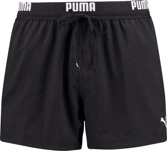 PUMA Men Swim Logo Short - Black - Size M